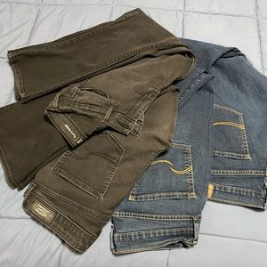 Lot of 4 Levi’s Signature Curvy Jeans | 2 Black 2 Blue | Women’s 14